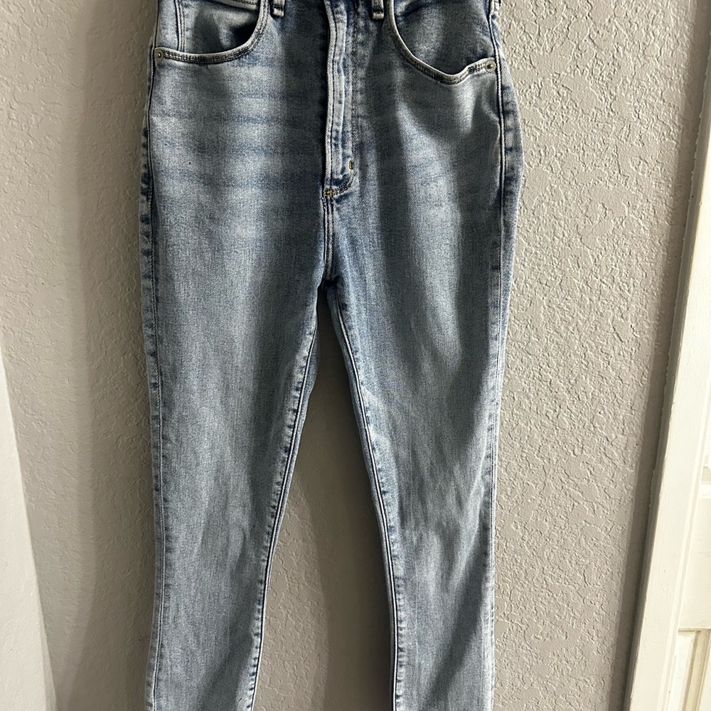 Abercrombie & Fitch Light Blue Ultra High Rise Jeans
